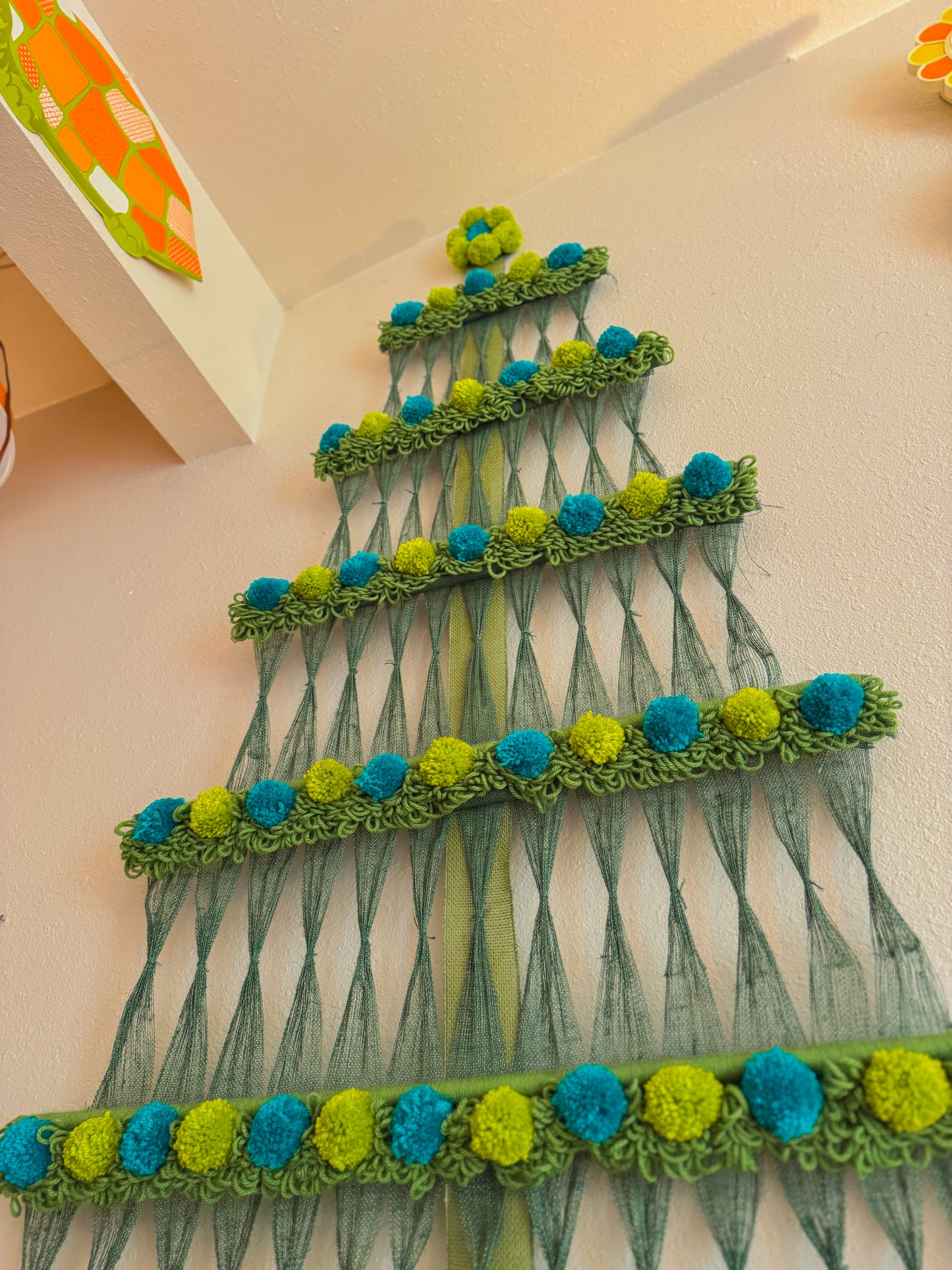 Vintage Inspired Macrame Christmas Tree