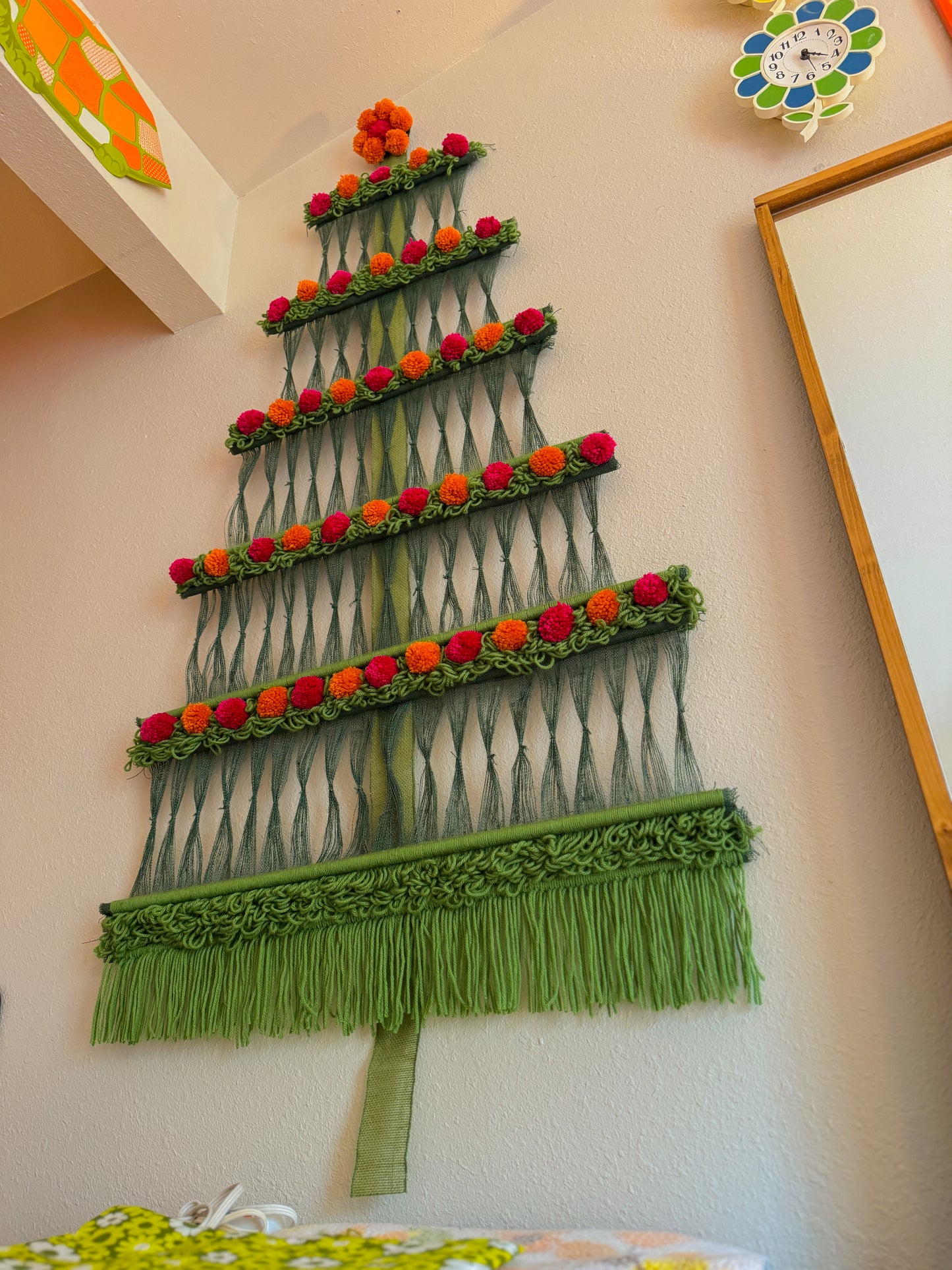 Vintage Inspired Macrame Christmas Tree