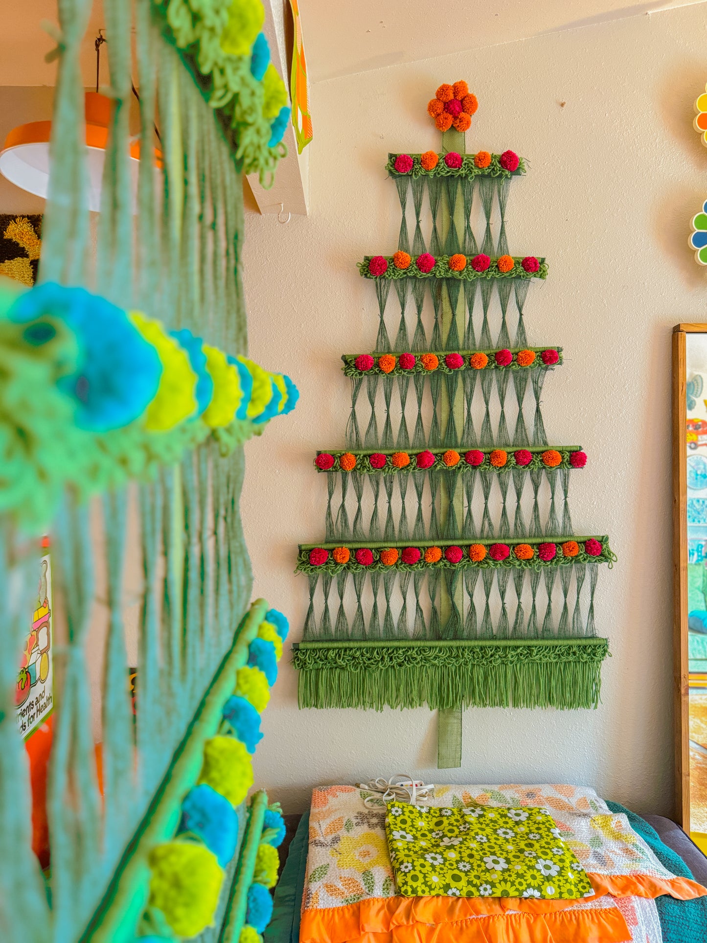 Vintage Inspired Macrame Christmas Tree