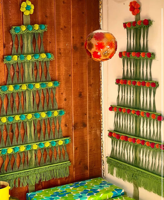 Vintage Inspired Macrame Christmas Tree