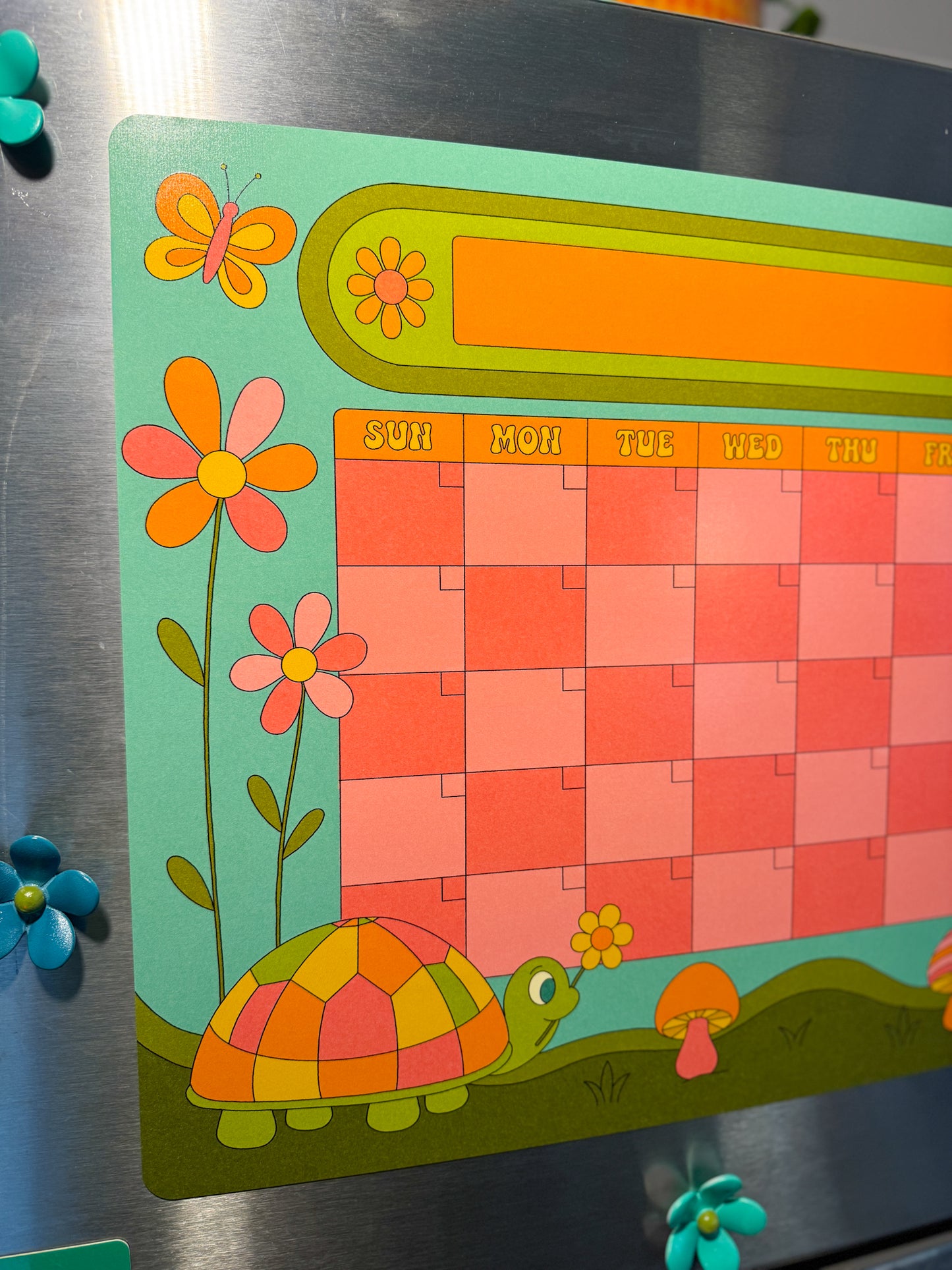 Dry Erase Magnetic Calendar