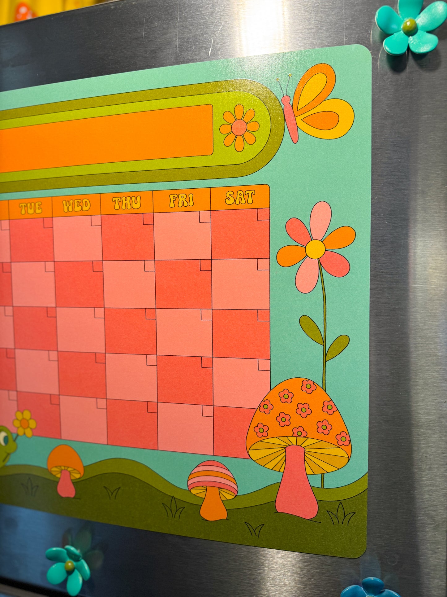 Dry Erase Magnetic Calendar