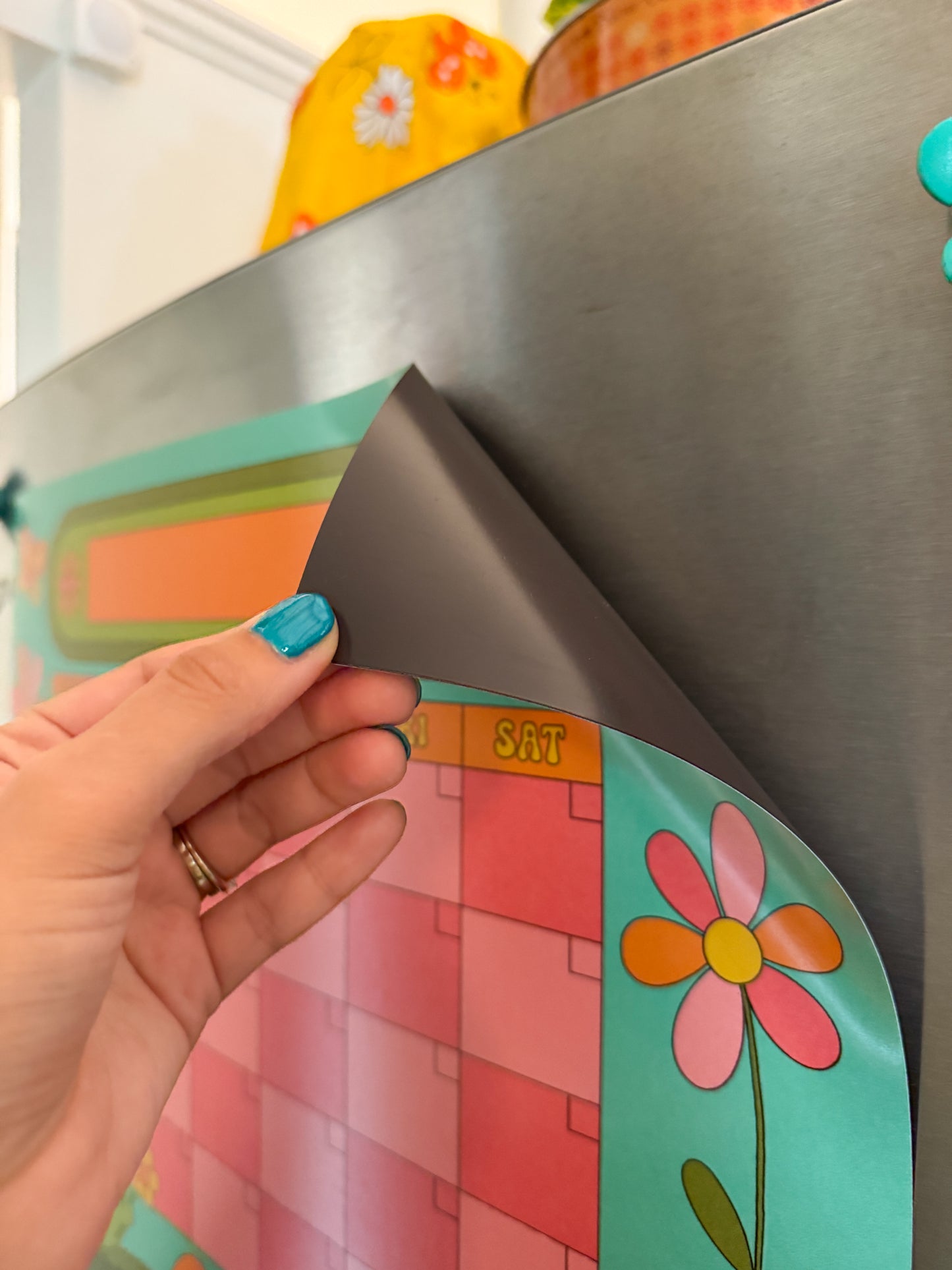 Dry Erase Magnetic Calendar