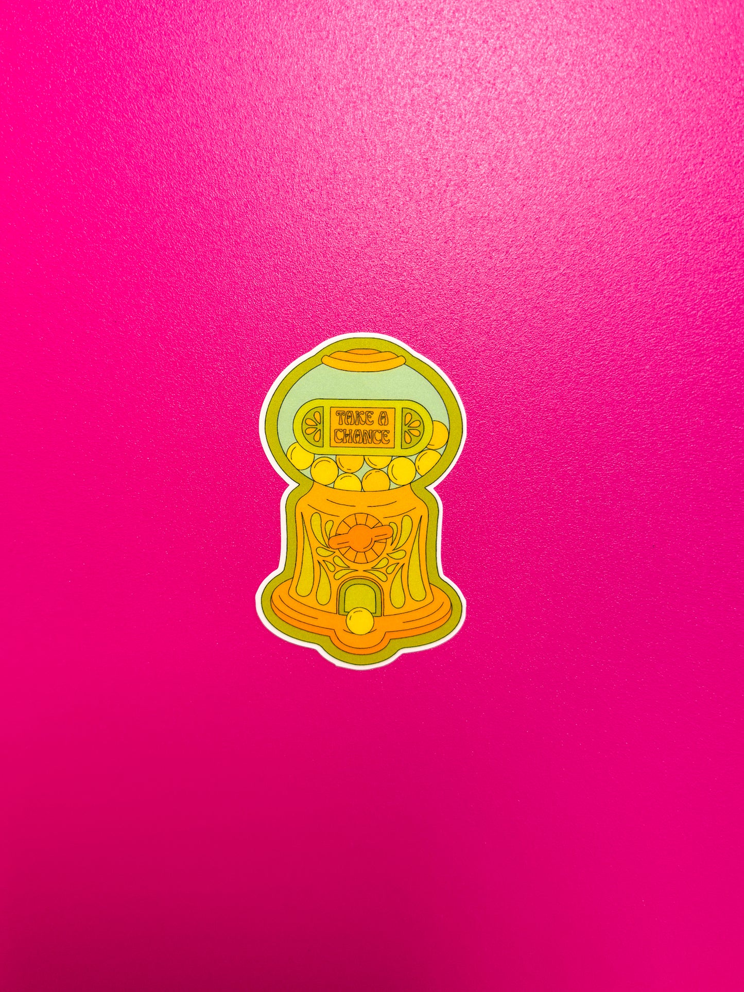 Take A Chance - Sticker