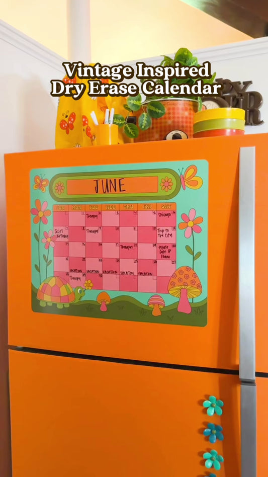 Dry Erase Magnetic Calendar