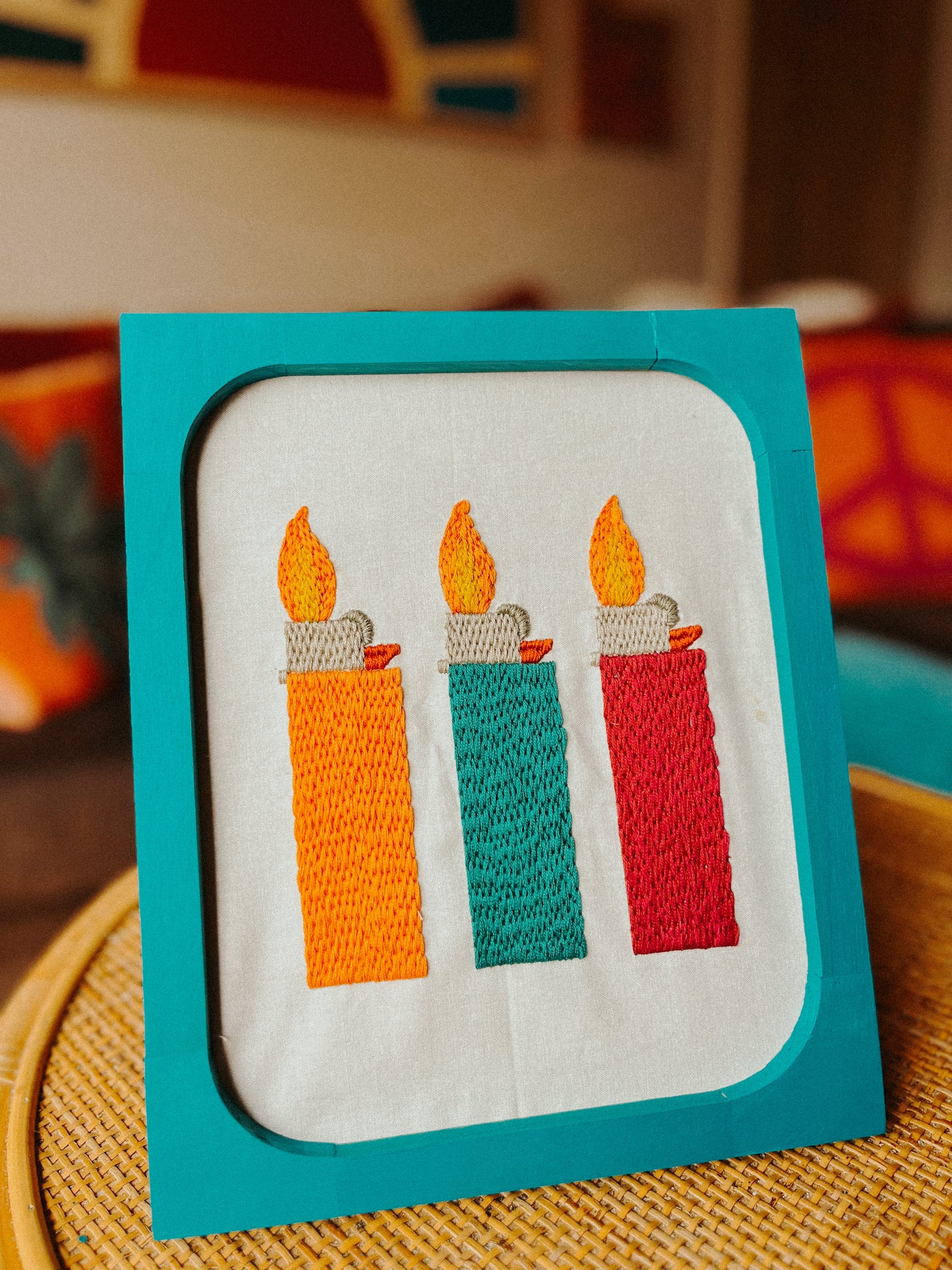 The Lighter Trio Embroidery Pattern